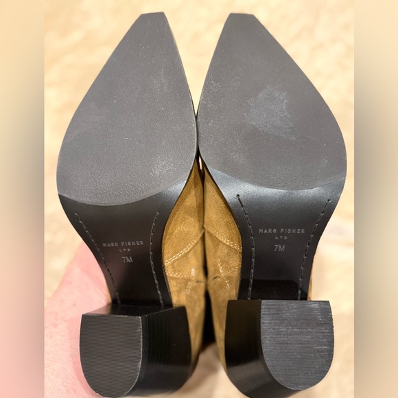 Marc Fisher Ltd Giulie western Suede Ankle Boot - Picture 6 of 6